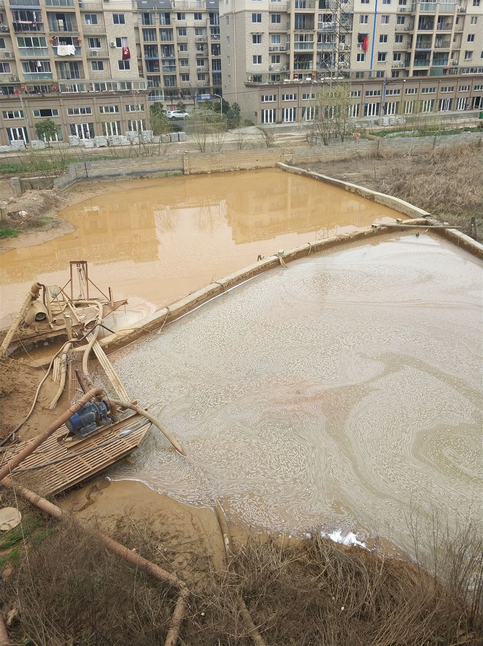 建始沉淀池淤泥清理-厂区废水池淤泥清淤